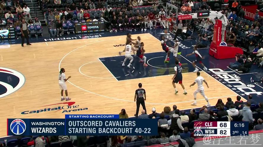 莱利滑翔空接霸气回击,奇才第三节狂飙24-6领先骑士16分 莱利滑翔空接霸气回击,奇才第三节狂飙24-6领先骑士16分